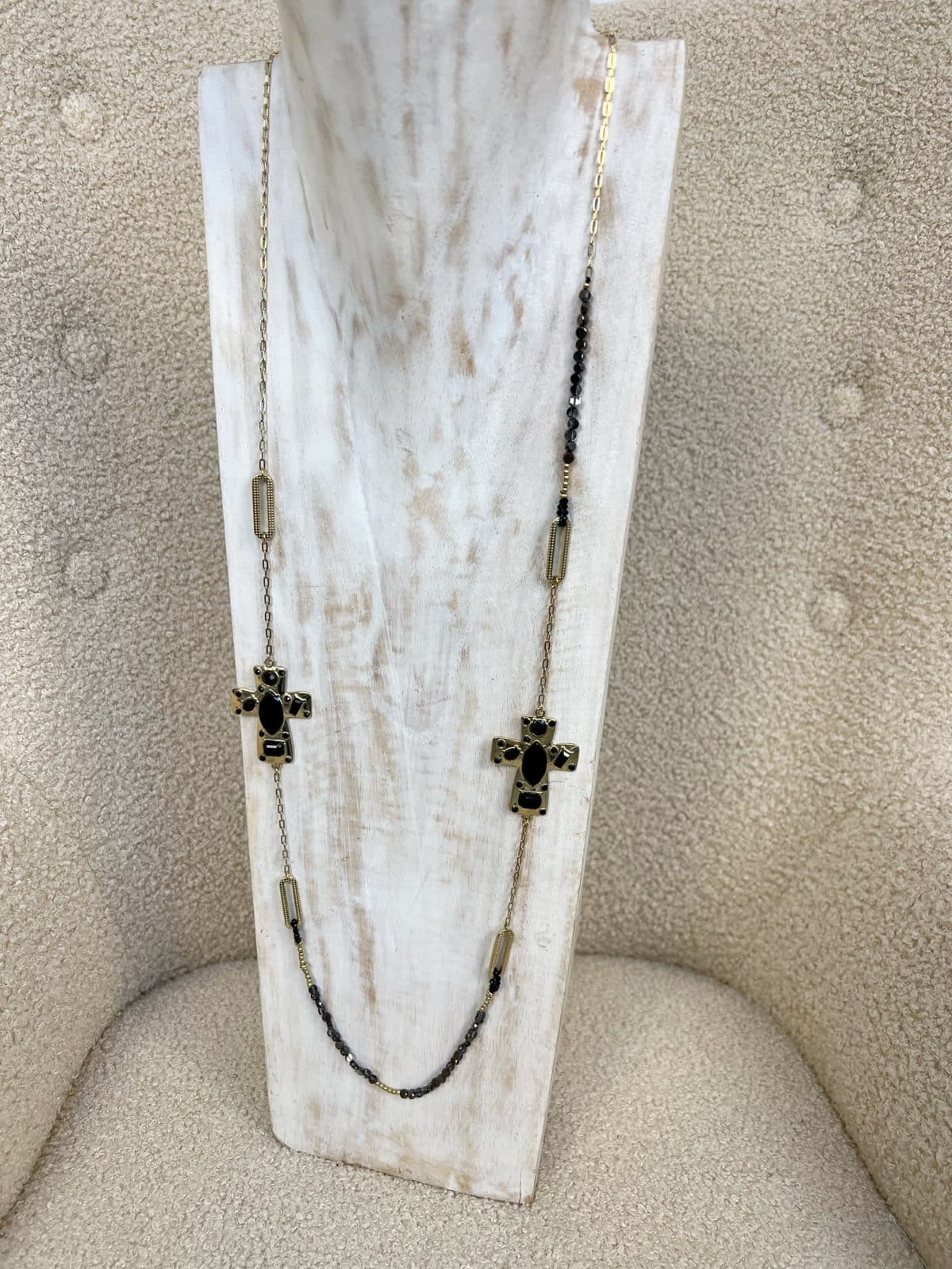 Collar Largo Cruces