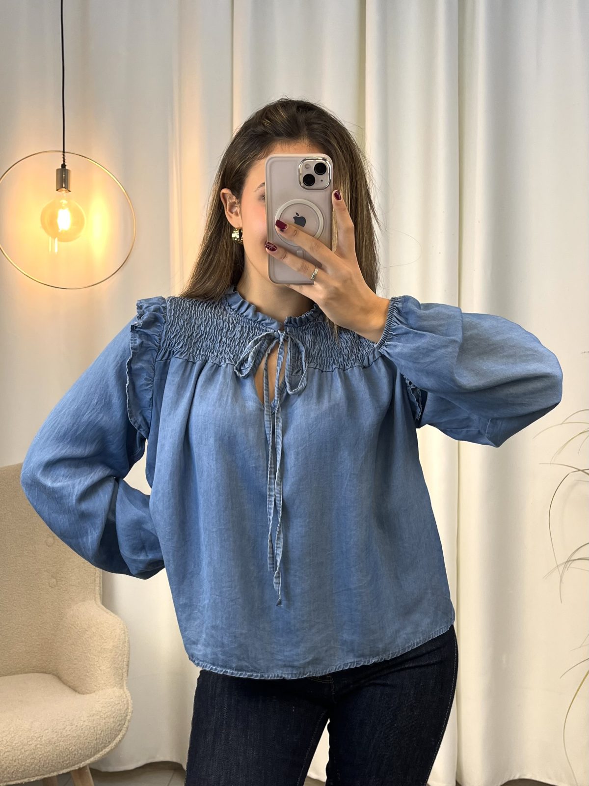 Blusa Denim