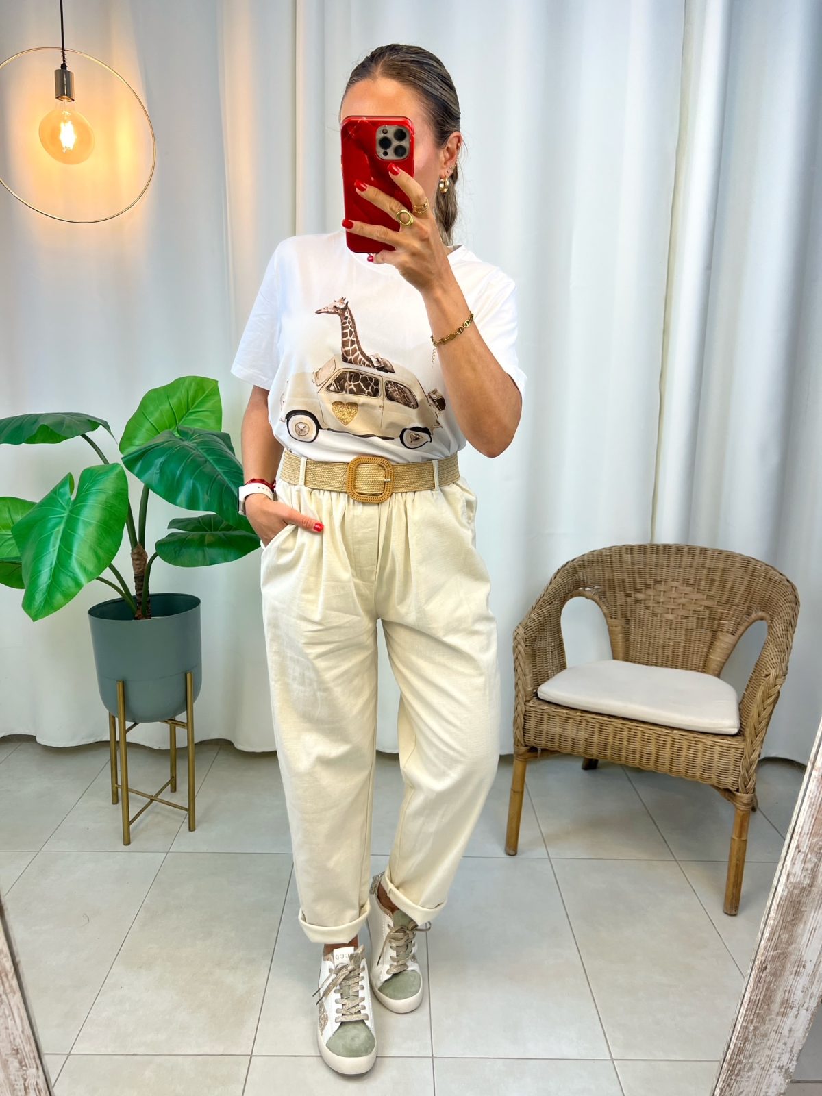 Pantalón Baggy Algodón - Imagen 4