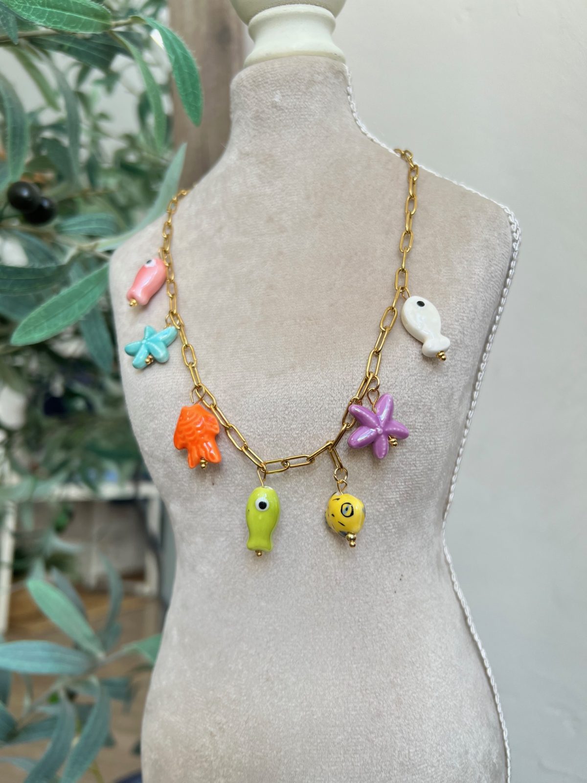 Collar Happy Peces