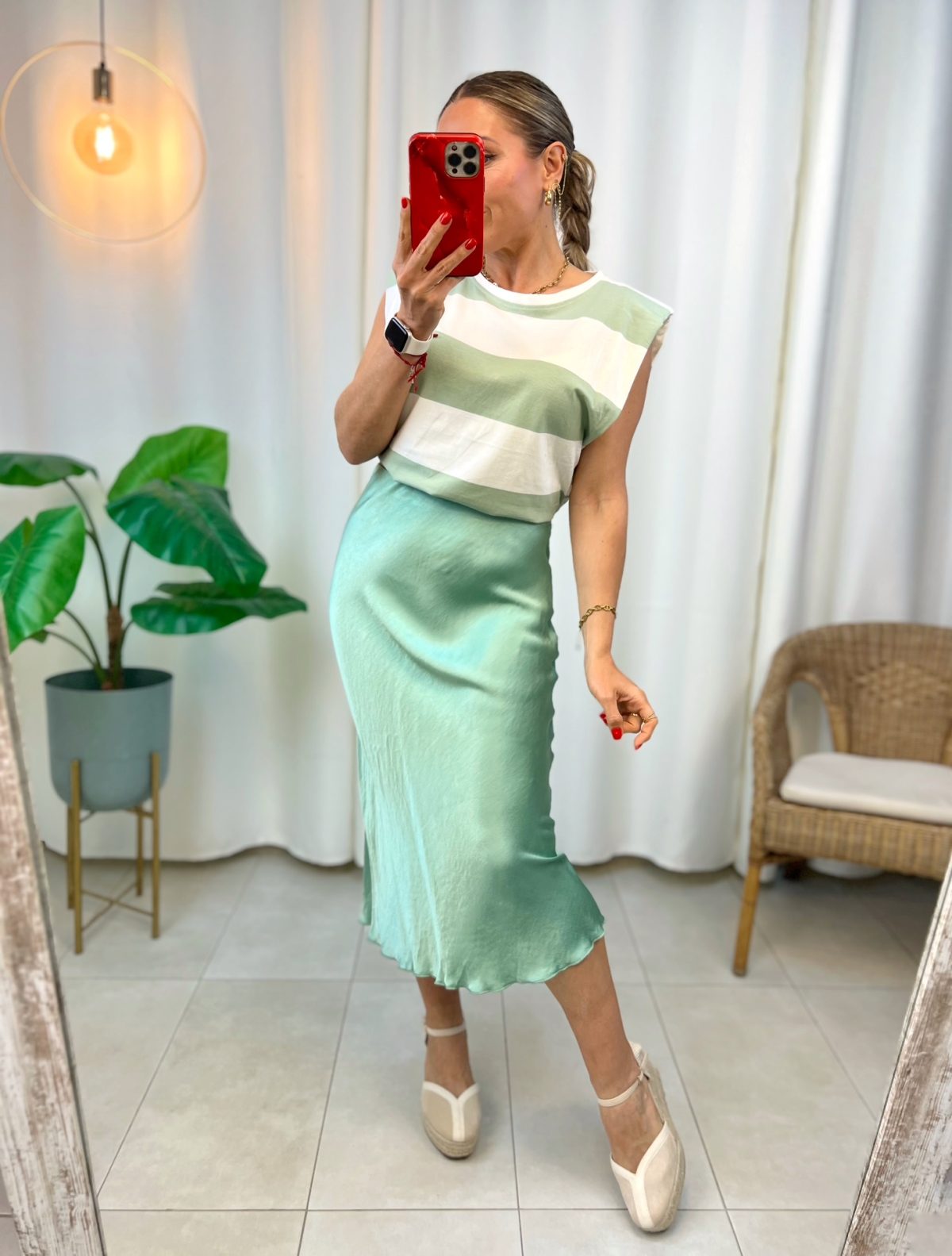 Falda Satinada - Imagen 4