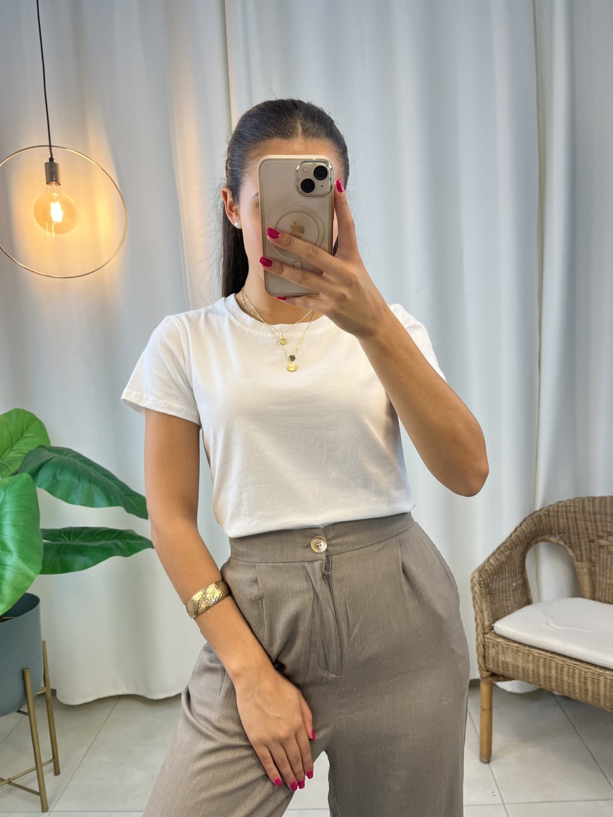 Camiseta Basic Manga Corta