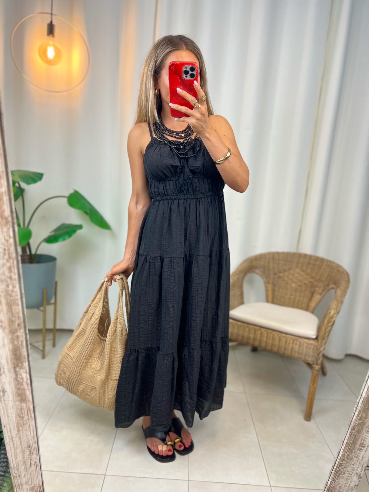 Vestido Marrakech Negro - Imagen 5