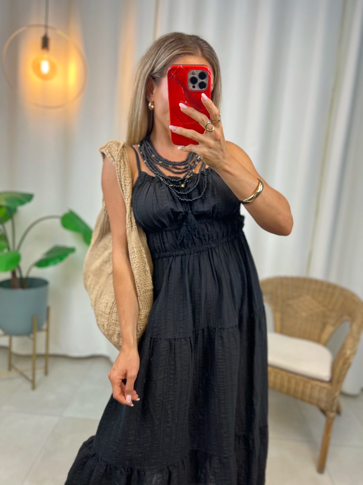Vestido Marrakech Negro - Imagen 4