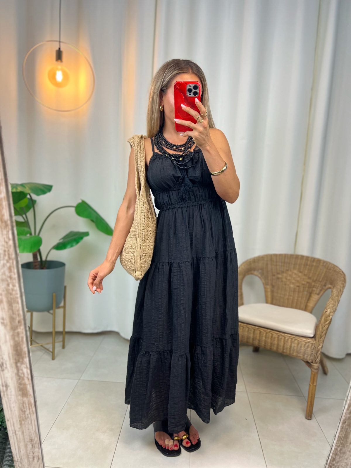 Vestido Marrakech Negro - Imagen 3