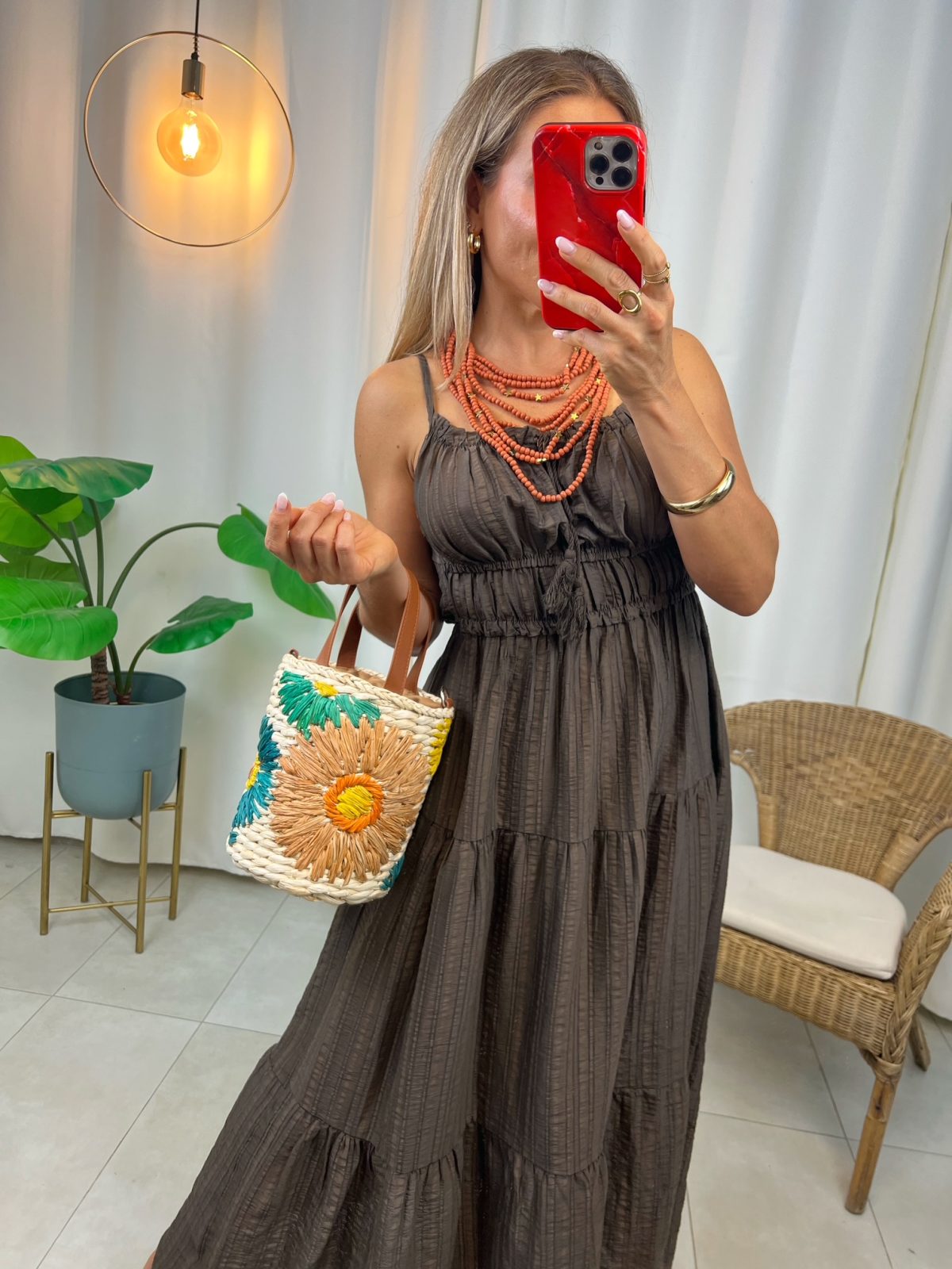 Vestido Marrakech Marrón - Imagen 2