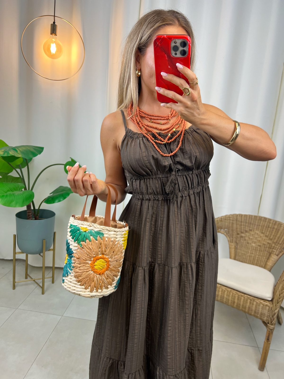 Vestido Marrakech Marrón - Imagen 3