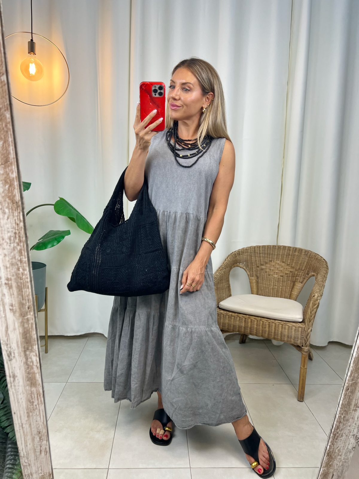 Vestido Helen Gris