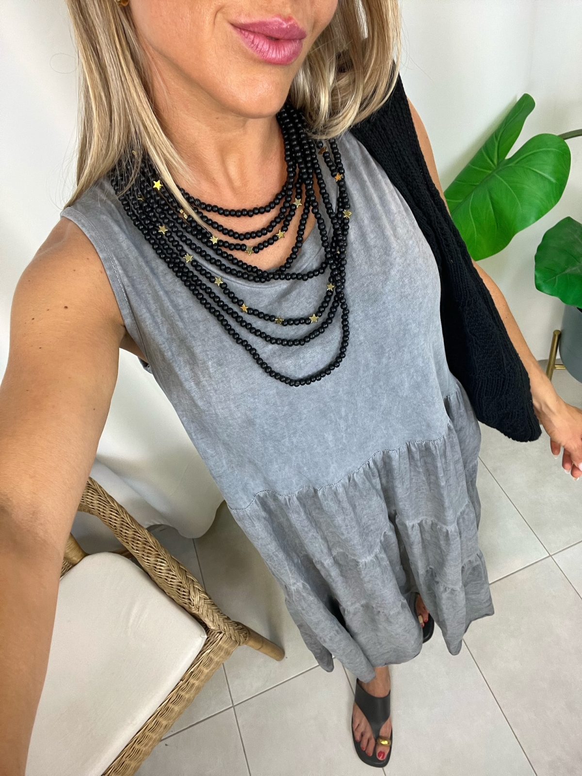 Vestido Helen Gris - Imagen 4