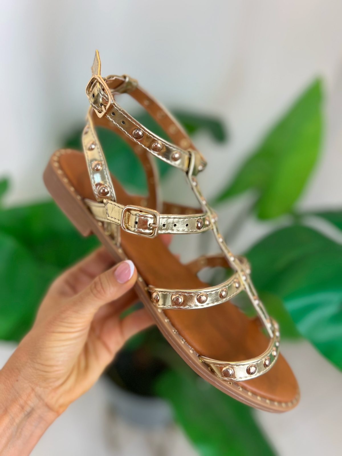 Sandalia Roma Dorado - Imagen 3
