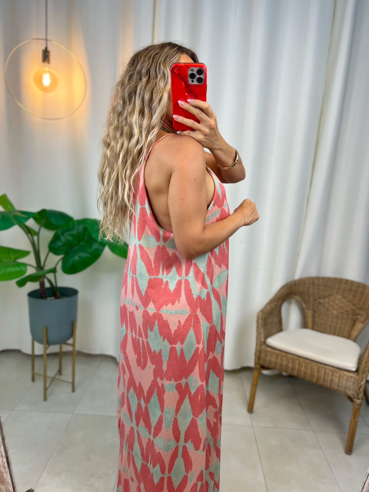 Vestido Papaya Coral - Imagen 5