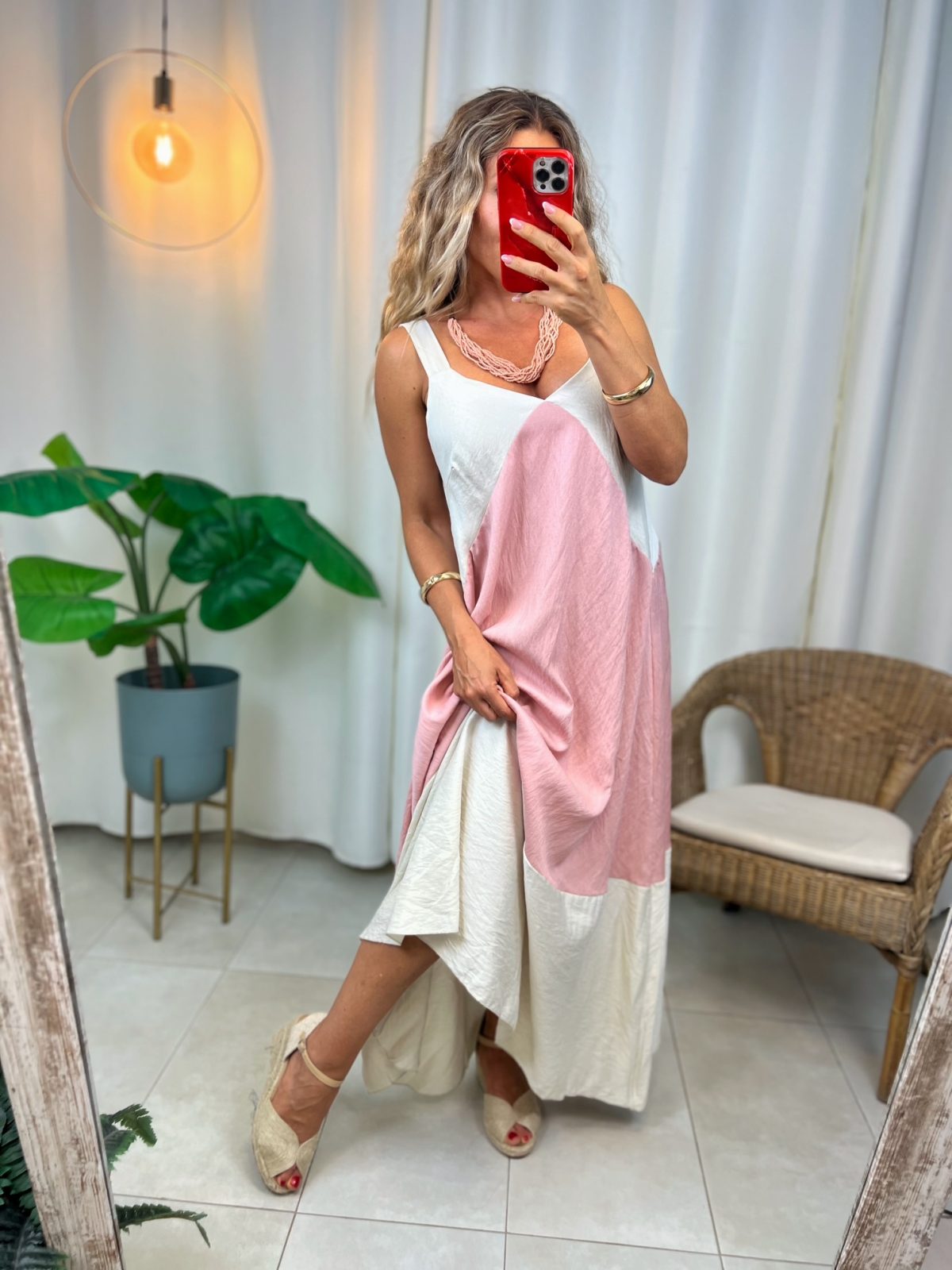 Vestido Atlanta Rosa - Imagen 3