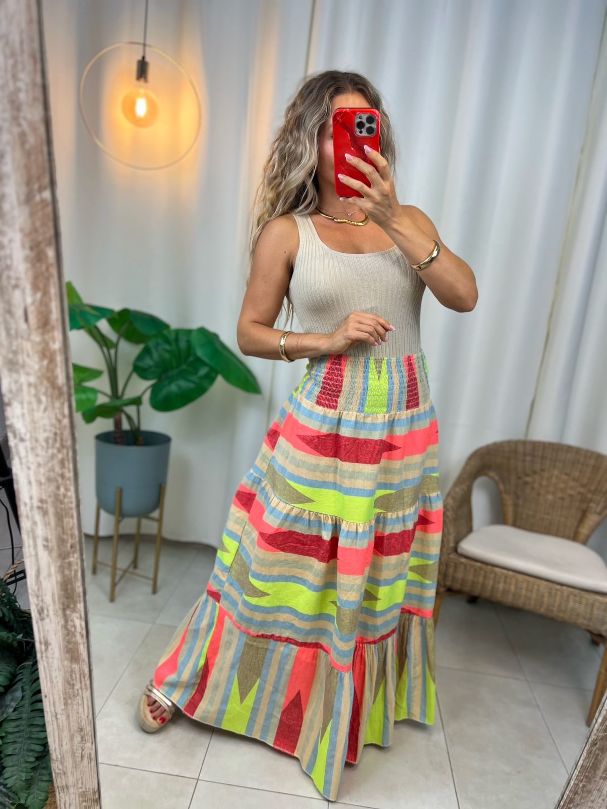 Falda Índalo Beige - Imagen 2