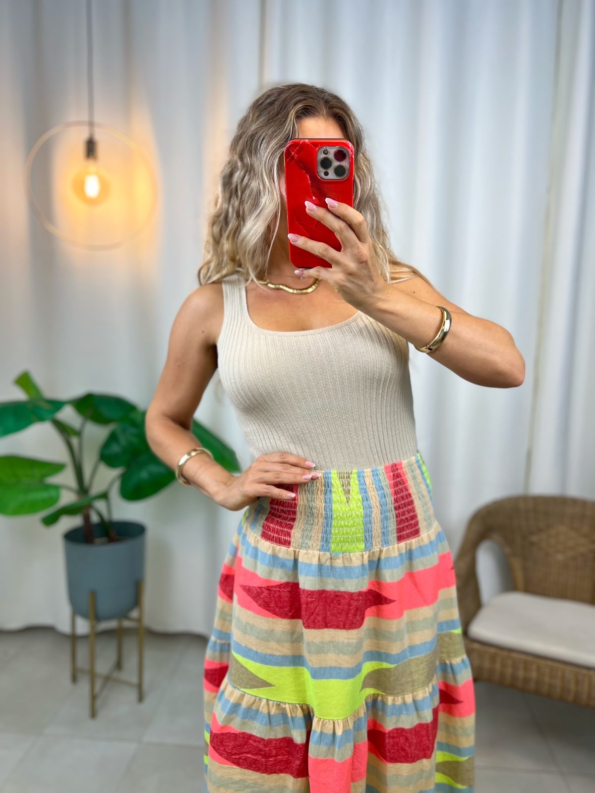Falda Índalo Beige - Imagen 4