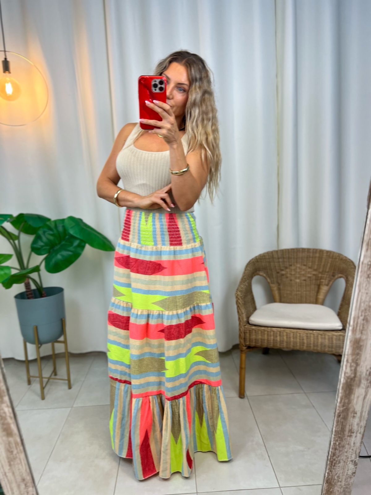 Falda Índalo Beige - Imagen 3