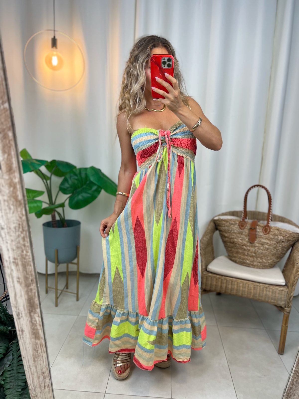 Vestido Índalo Beige