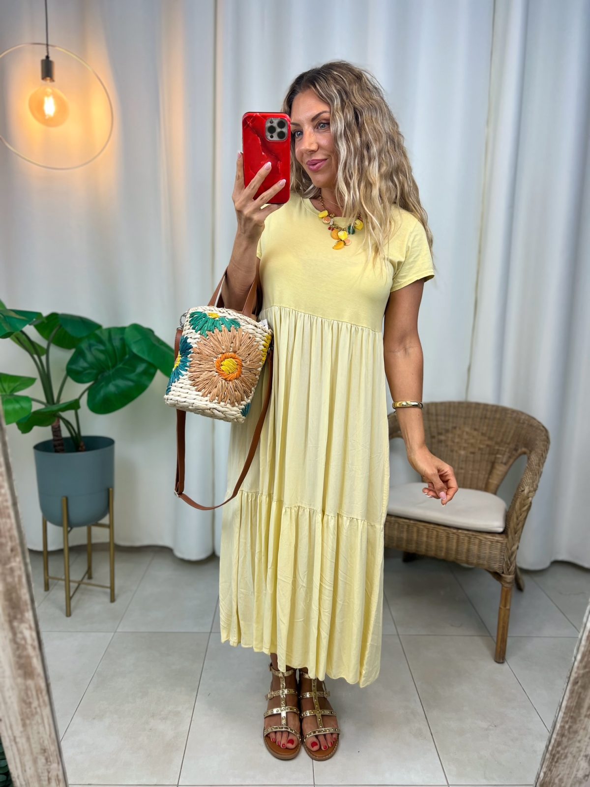Vestido Ángel Amarillo