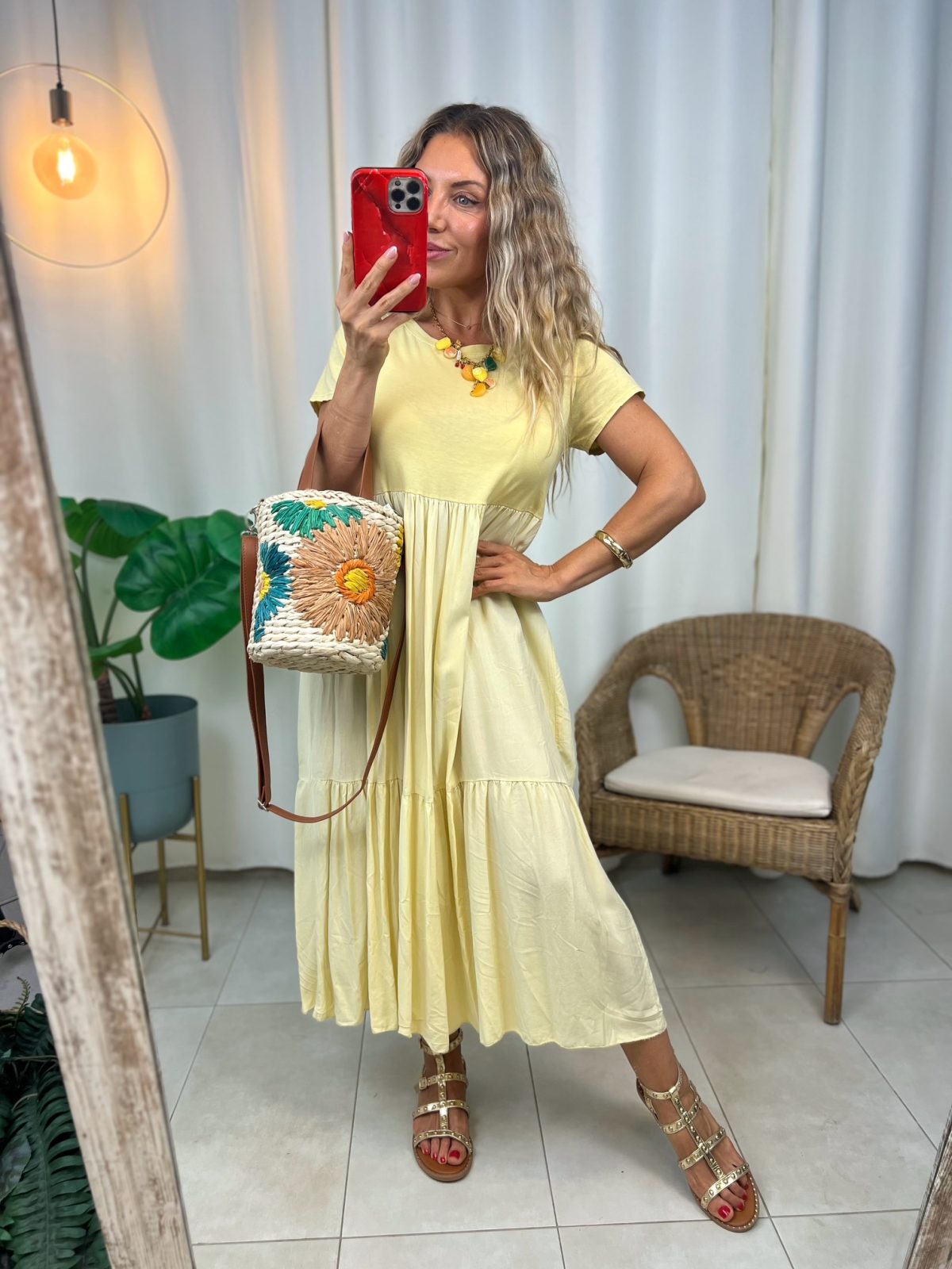 Vestido Ángel Amarillo - Imagen 3