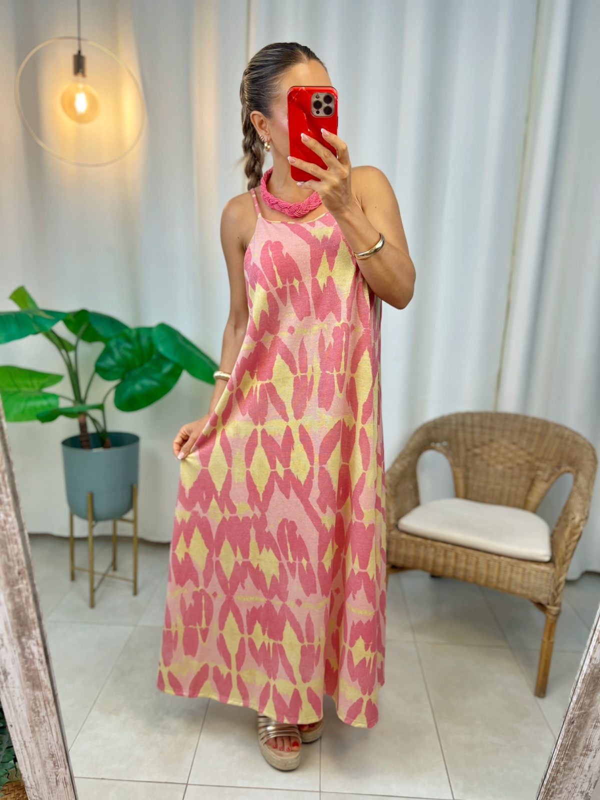 Vestido Papaya Rosa