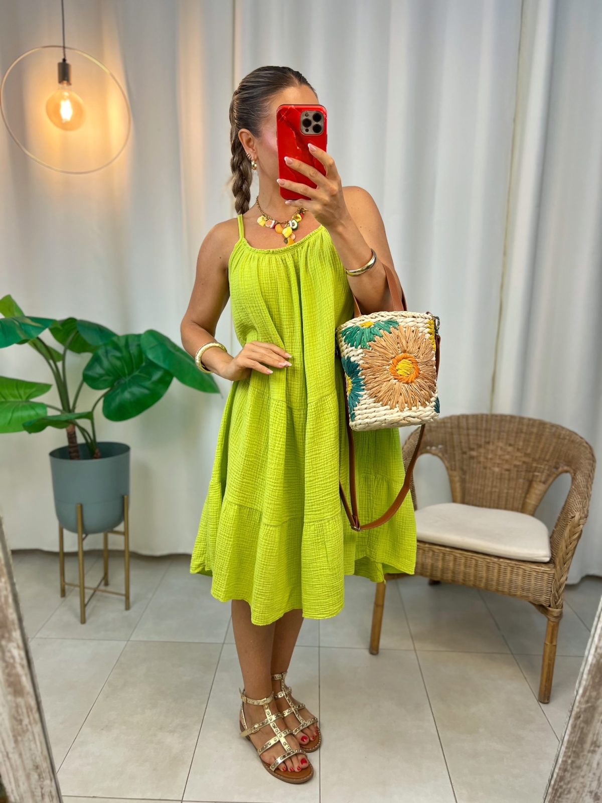 Vestido Caribú Lima