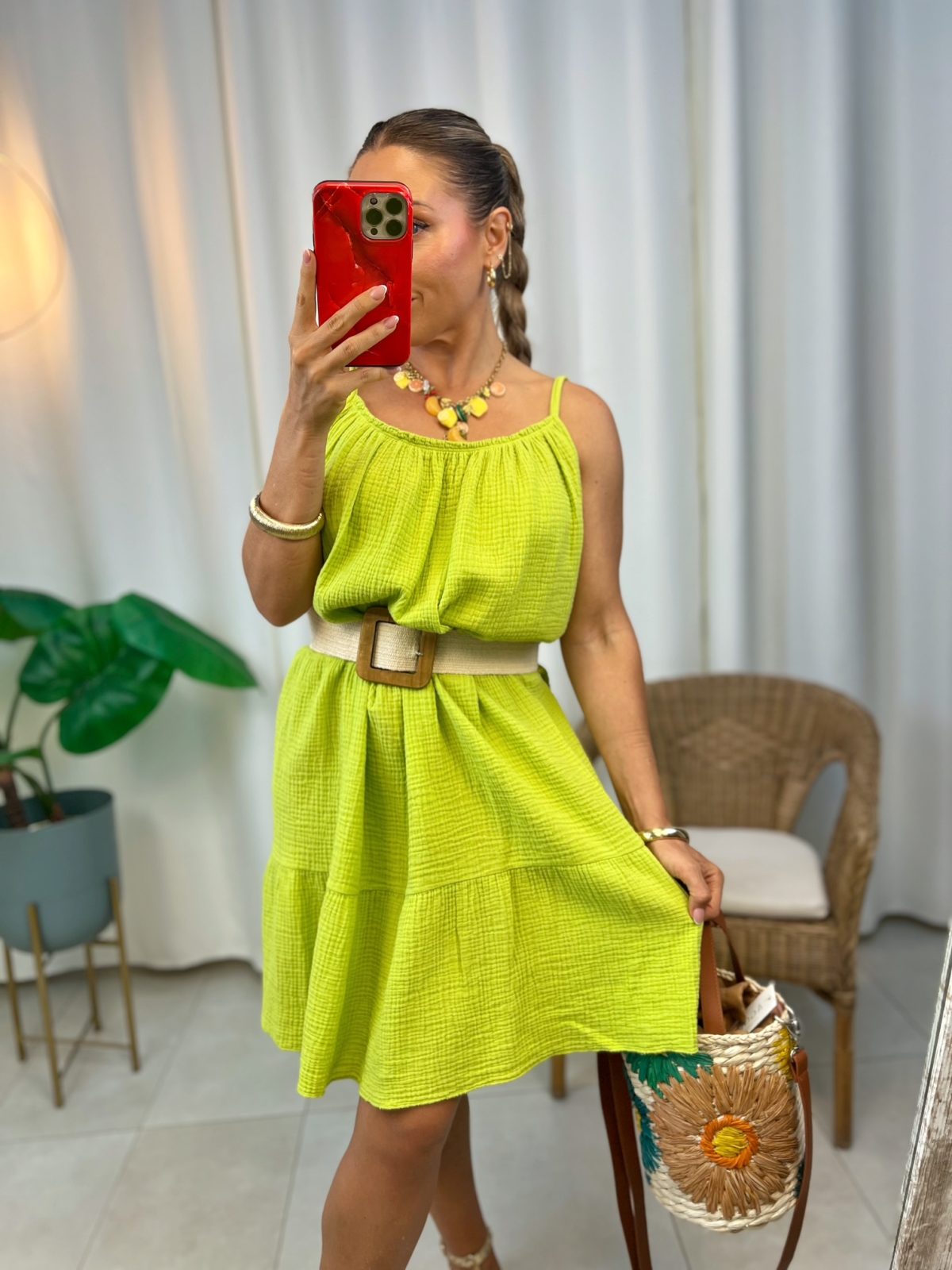 Vestido Caribú Lima - Imagen 5