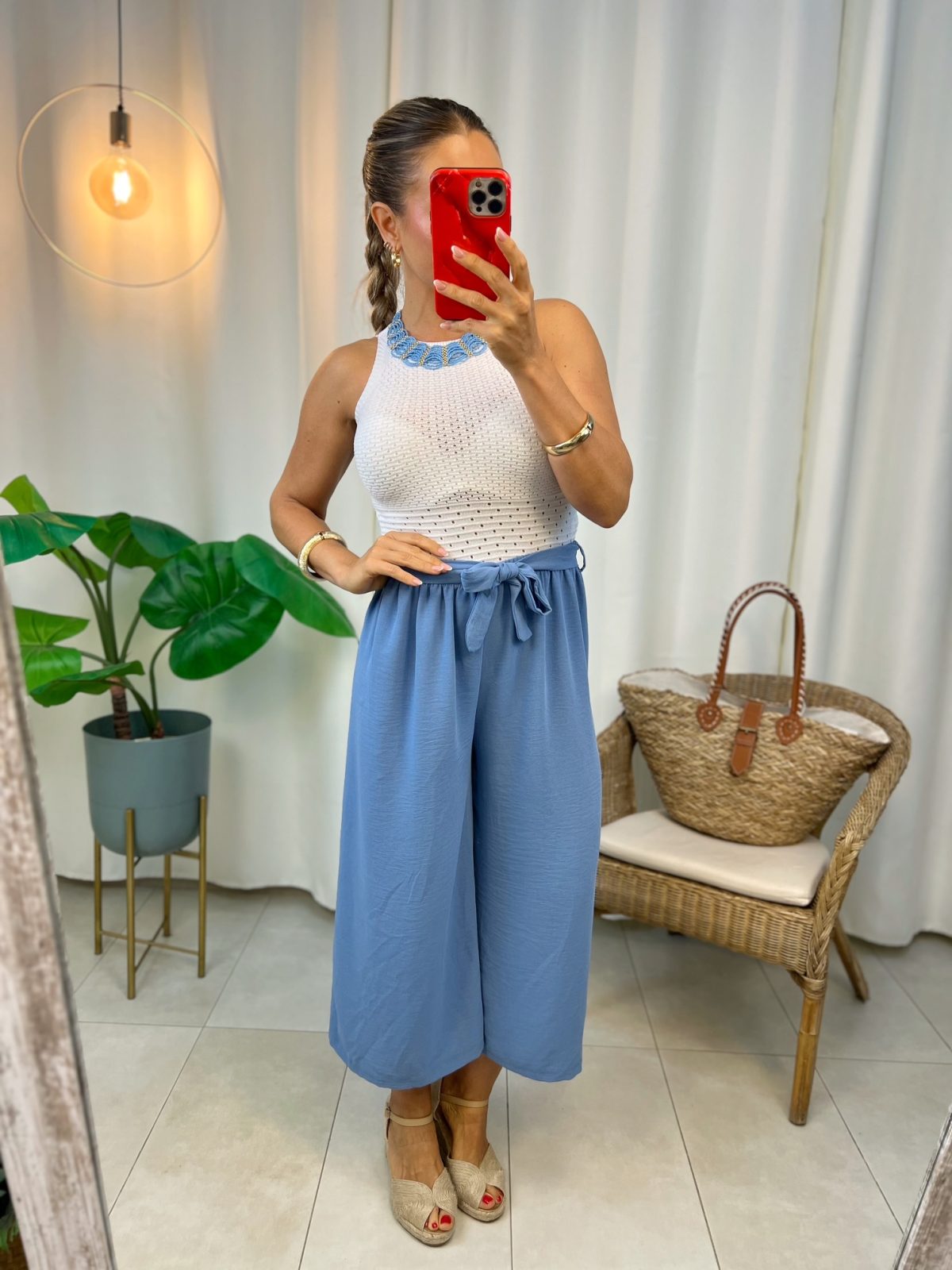 Culotte Mariola Celeste