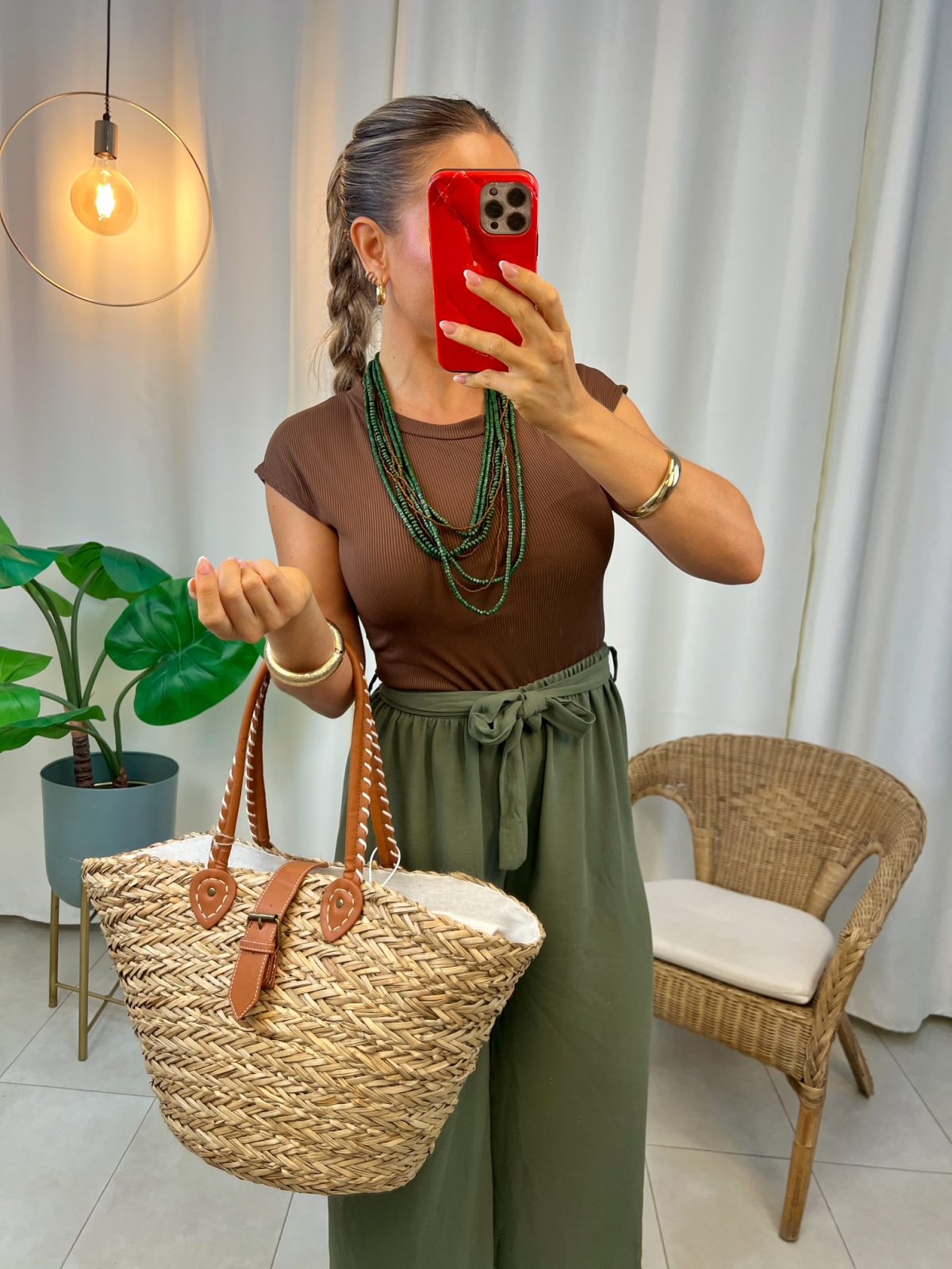 Culotte Mariola Verde Safari - Imagen 5