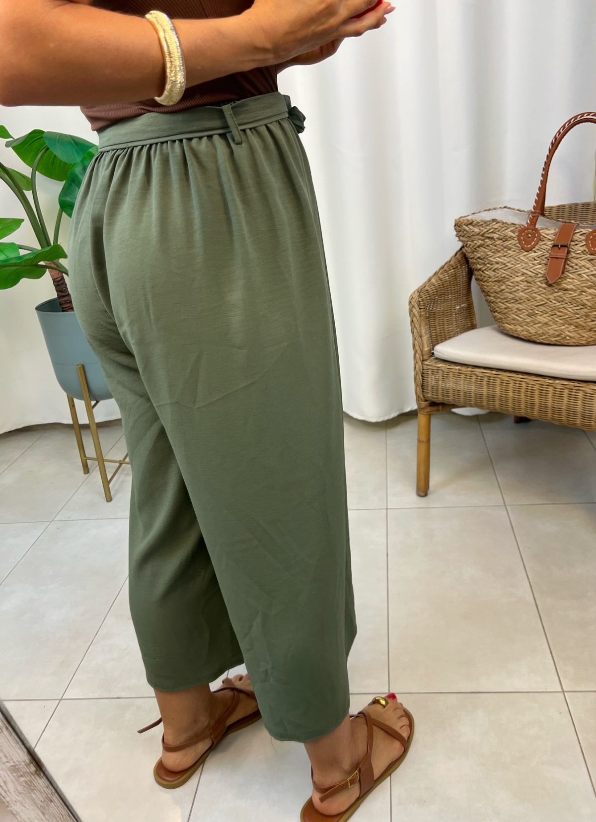 Culotte Mariola Verde Safari - Imagen 6