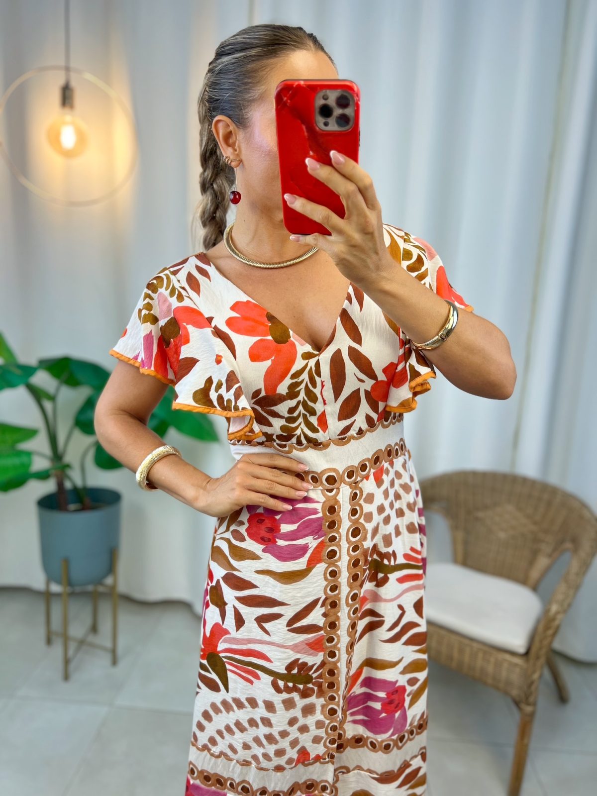 Vestido Copacabana Coral - Imagen 5