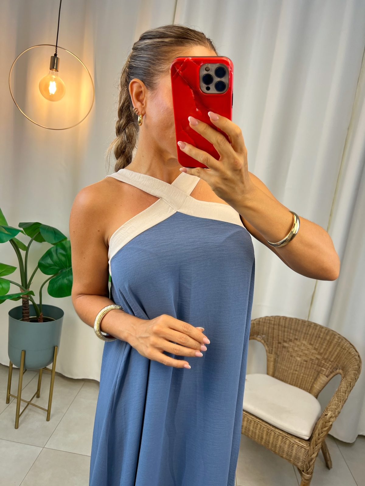 Vestido Limoncello Azul - Imagen 5