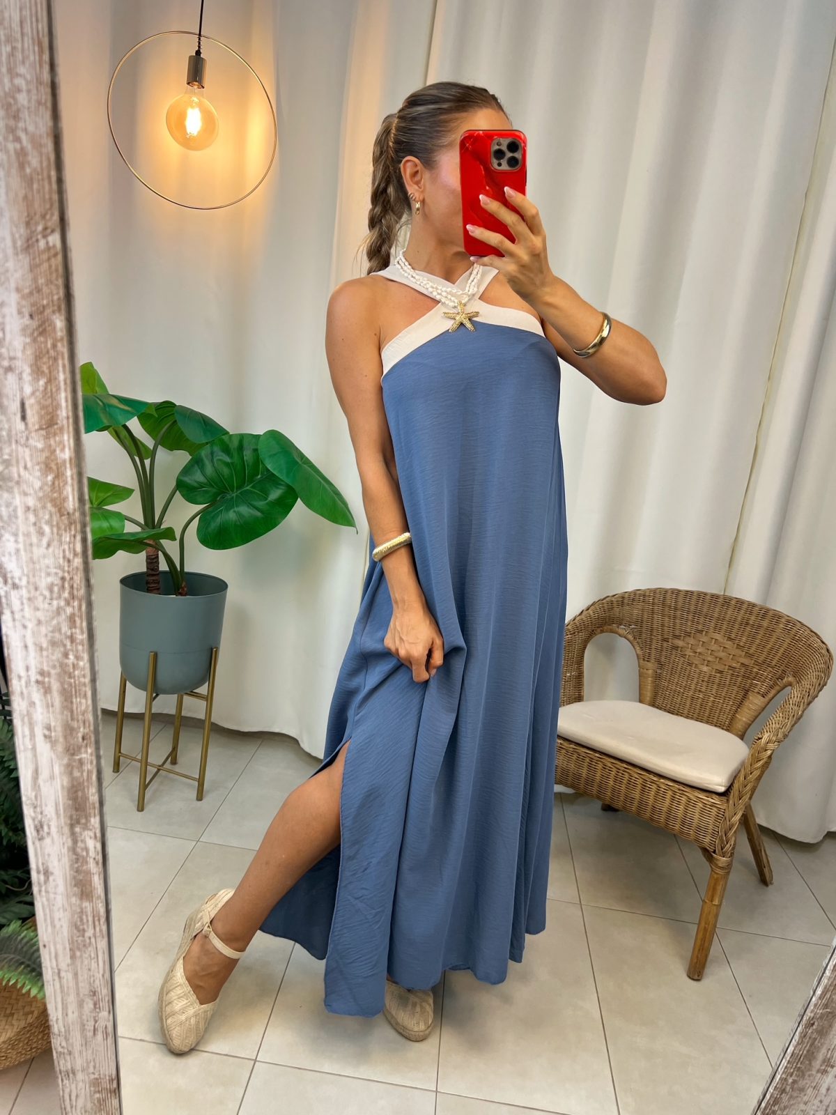 Vestido Limoncello Azul - Imagen 3