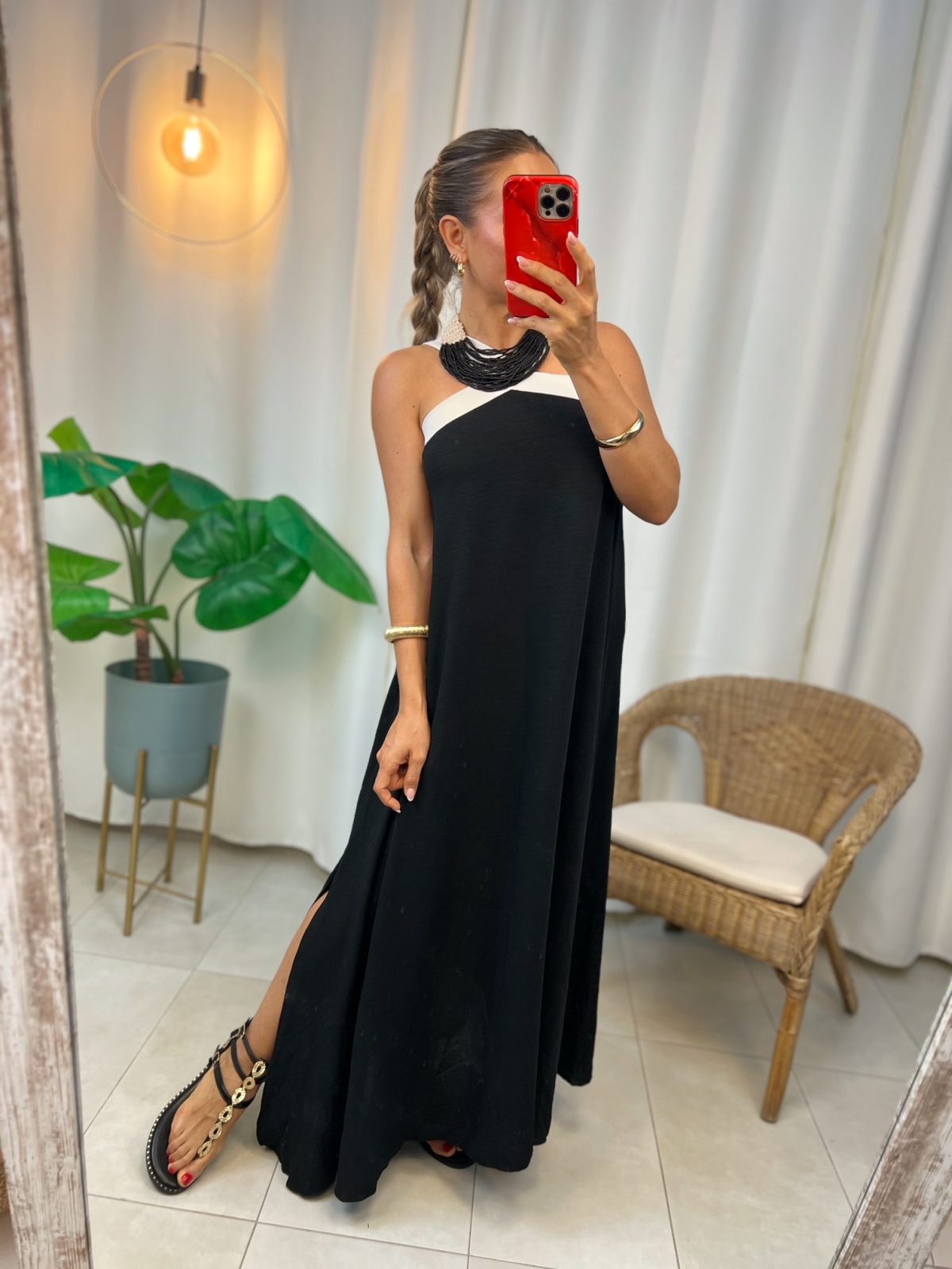 Vestido Limoncello Negro - Imagen 4