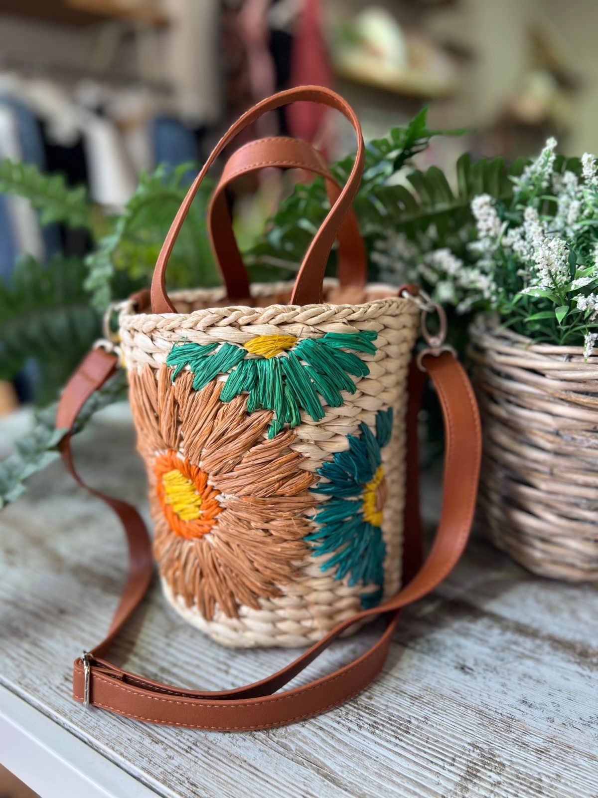 Cesta Saco Flores