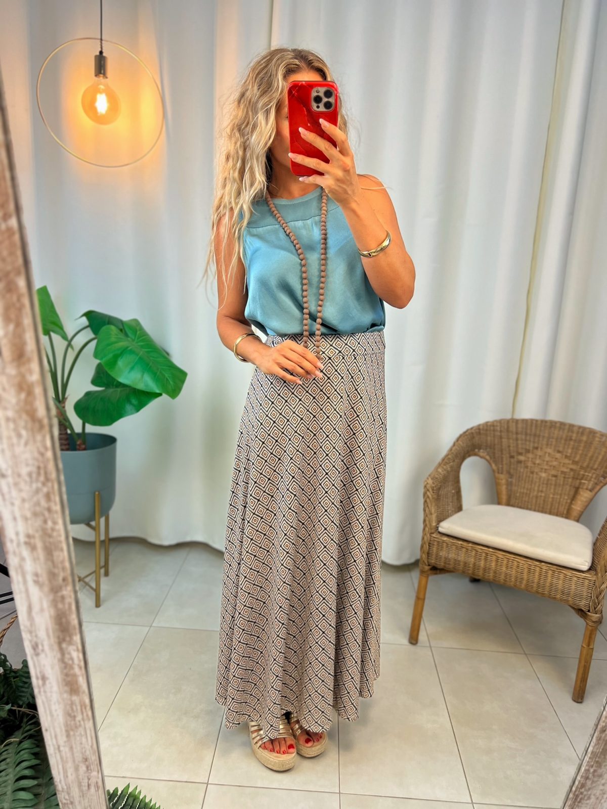 Blusa Celia Aguamarina - Imagen 3