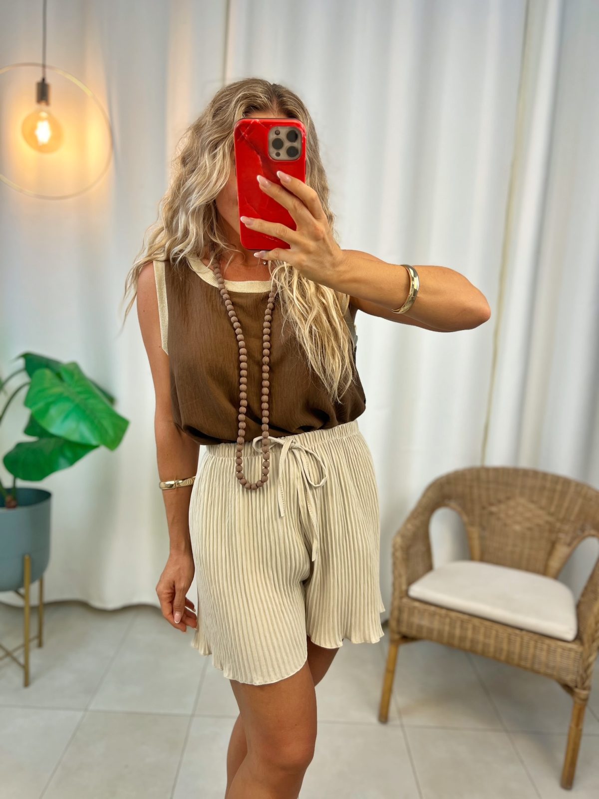 Blusa Olivia Marrón - Imagen 4