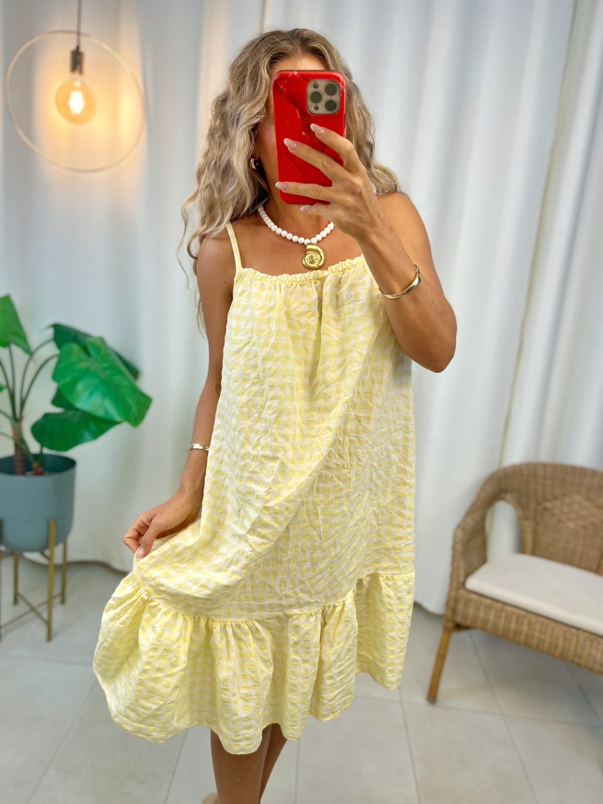 Vestido Priscila Amarillo - Imagen 3